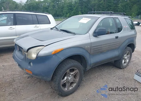 2001 Isuzu Vehicross from USA, damaged, VIN JACCN57X317D00754